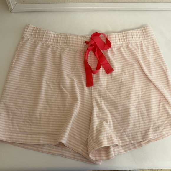 Lands' End Pink Cotton Pajama Set Relaxed Fit NWOT - Picture 5 of 6